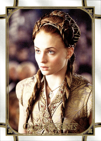 2021 Sansa Stark Rittenhouse Game of Thrones THE IRON ANNIVERSARY GOLD 35/99 #147