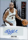 2025-26 Chris Paul Topps Signature Class REFRACTOR PENSTROKE SIGNATURES AUTO AUTOGRAPH #PS-CP San Antonio Spurs 1