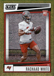 2022 Rachaad White Panini Score GOLD DOTS ROOKIE 218/225 RC #341 Tampa Bay Buccaneers