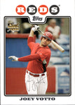 2008 Joey Votto Topps ROOKIE RC #319 Cincinnati Reds 7