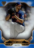 2020 Jacob deGrom Topps Triple Threads SAPPHIRE BLUE 18/25 #51 New York Mets