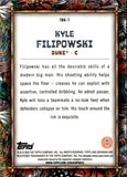 2023 Kyle Filipowski Bowman University Chrome BIG KAHUNA REFRACTOR ROOKIE RC #TBK-7 Charlotte Hornets