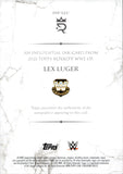 2026 Lex Luger Topps Royalty WWE BLUE FOIL INFLUENTIAL INK AUTO 17/25 AUTOGRAPH #INF-LLU WWE HOF
