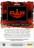 2023 Seth "Freakin" Rollins Panini Immaculate WWE ELEGANCE SHIRT AUTO 58/75 AUTOGRAPH RELIC #EM-SFR Monday Night Raw