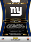 2024 Malik Nabers Panini Select DRAFT SELECTIONS PRIZM RED ROOKIE JERSEY New York Giants #DSM-MNS