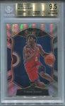 2020-21 Tyrese Maxey Panini Select HOLO SILVER CONCOURSE LEVEL ROOKIE RC BGS 9.5 #81 Philadelphia 76ers 4794