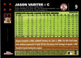 2007 Jason Varitek Topps Chrome WHITE REFRACTOR 464/660 #9 Boston Red Sox