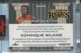 2024 Dominique Wilkins Leaf Ultimate Sports SIGNATURE RELICS 5 PIECE SHOE AUTO 25/25 AUTOGRAPH RELIC #USR-DW1 Atlanta Hawks HOF
