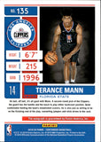 2019-20 Terance Mann Panini Contenders ROOKIE TICKET AUTO Los Angeles Clippers #135