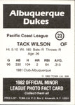 1982 Albuquerque Dukes TCMA COMPLETE 27 CARD SET W/ John Franco & Orel Hershiser #1-27