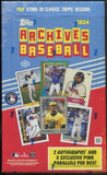 2024 Topps Archives Baseball Hobby, 10 Box Case