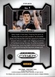 2024 Zach Edey Panini Prizm Draft PURPLE CRACKED ICE ROOKIE 136/149 Memphis Grizzlies #1
