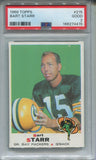 1969 Bart Starr Topps PSA 2 #215 Green Bay Packers HOF 4415
