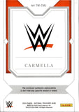 2024 Carmella Relic Panini National Treasures WWE Time Line Materials 18/99 #TM-CML Monday Night Raw