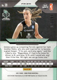 2021 Sabrina Ionescu Panini Prizm WNBA RED 132/299 #39 New York Liberty