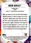 2020 Rhea Ripley Topps Chrome XFRACTOR ROOKIE RC #97 NXT