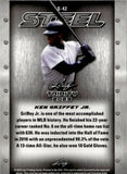 2023 Ken Griffey Jr. Leaf Trinity STEEL #S-42 Seattle Mariners HOF