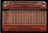 2024 Christopher Morel Topps Series 1 SILVER PACK 1989 DESIGN AUTO 199/199 AUTOGRAPH #T89C-59 Chicago Cubs