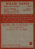 1965 Willie Davis Philadelphia Green Bay Packers #73