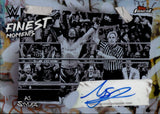 2025 AJ Styles Topps Finest WWE FINEST MOMENTS AUTO AUTOGRAPH #FMS-AJS Friday Night Smackdown 1