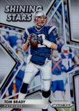 2016 Tom Brady Panini Prizm HOLO SILVER SHINING STARS #8 New England Patriots