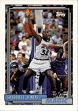 1992-93 Shaquille O'Neal Topps ROOKIE RC #362 Orlando Magic HOF 14