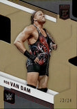 2023 Rob Van Dam Donruss Elite ASPIRATIONS DIE CUT 22/24 #121 WWE HOF