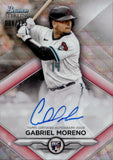 2023 Gabriel Moreno Bowman Sterling WAVE REFRACTOR ROOKIE AUTO 088/125 AUTOGRAPH RC #RA-GM Arizona Diamondbacks