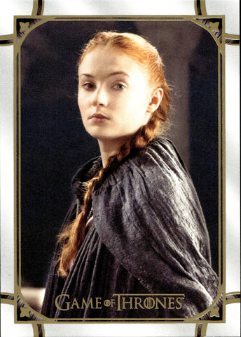 2021 Sansa Stark Rittenhouse Game of Thrones THE IRON ANNIVERSARY GOLD 69/99 #148
