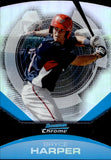 2011 Bryce Harper Bowman Chrome FUTURES REFRACTOR DIE CUT #1 Washington Nationals