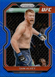 2021 Sam Alvey Panini Prizm UFC BLUE 177/199 #51 Light Heavyweight