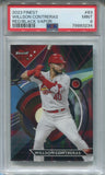 2023 Willson Contreras Topps Finest RED AND BLACK VAPOR 08/10 PSA 9 #63 St. Louis Cardinals 3234