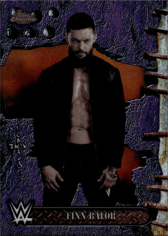 2025 Finn Balor Topps Chrome Cactus Jack PURPLE REFRACTOR 68/250 #43