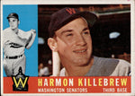 1960 Harmon Killebrew Washington Senators #210 BV$100