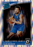 2018-19 Jalen Brunson Donruss Optic SHOCK ROOKIE Dallas Mavericks #179