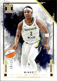 2025 Myisha Hines-Allen Panini Impeccable WNBA HOLO GOLD 09/10 #76 Dallas Wings