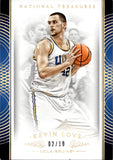 2015 Kevin Love Panini National Treasures Collegiate GOLD 02/10 #70 Utah Jazz