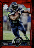 2015 Marshawn Lynch Topps 60th Anniversary RED 11/60 #379 Seattle Seahawks