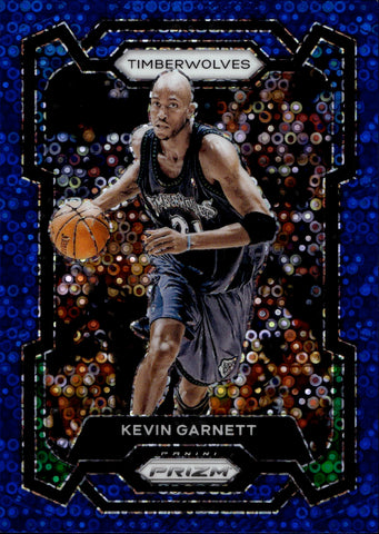 2023-24 Kevin Garnett Panini Prizm BLUE DISCO 52/150 Minnesota Timberwolves #183