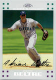 2007 Adrian Beltre Topps Chrome WHITE REFRACTOR 226/660 #145 Seattle Mariners