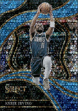 2023-24 Kyrie Irving Panini Select BLUE DISCO 76/99 COURTSIDE #221 Dallas Mavericks