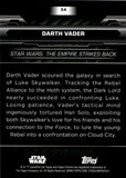 2024 Darth Vader Topps Chrome Black BLUE RED LAVA REFRACTOR 82/99 #54