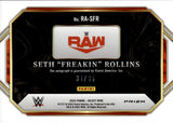 2023 Seth "Freakin" Rollins Panini Select WWE PURPLE RINGSIDE ACTION SIGNATUES AUTO 34/35 AUTOGRAPH #RA-SFR Monday Night Raw