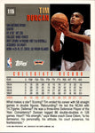 1997-98 Tim Duncan Topps ROOKIE San Antonio Spurs #115 2