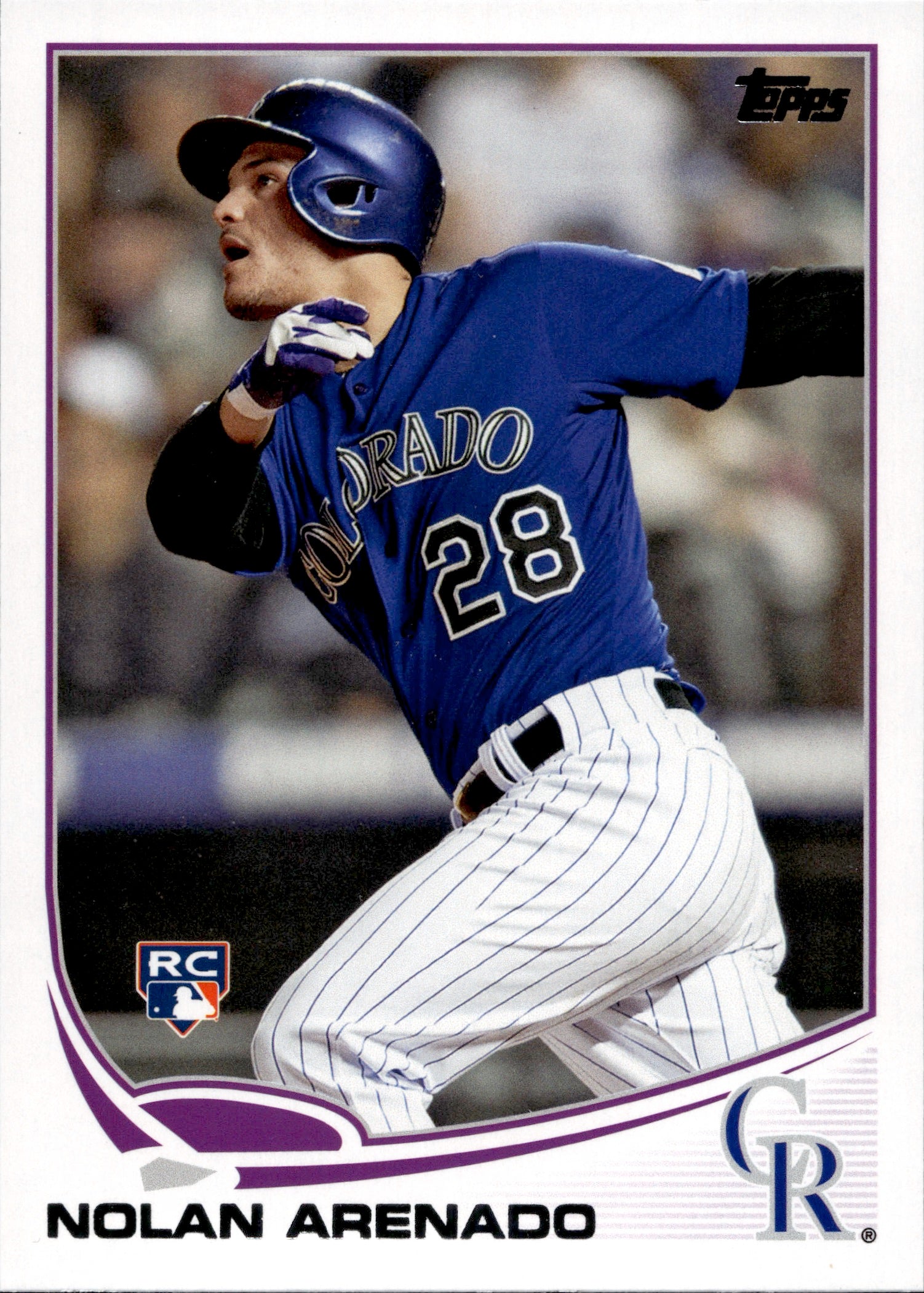 NOLAN ARENADO 2013 BOWMAN Rookie Card 