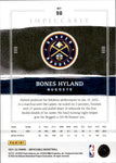 2021-22 Bones Hyland Panini Impeccable ROOKIE 72/99 RC #98 Denver Nuggets