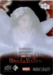 2022 Kathryn Hahn as Agatha Harkness Marvel Studios' WandaVision WANDA'S REALITY PLEXI CARD #P-19 1