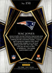 2021 Mac Jones Panini Select HOLO SILVER PREMIER LEVEL ROOKIE RC #151 New England Patriots