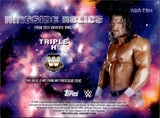 2025 Triple H Topps Universe WWE GREEN ELECTRIC RINGSIDE RELIC TABLE TAPE 46/99 RELIC #RSR-TRH WWE HOF