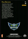 2025 Paige Bueckers Panini Select WNBA SCORE SELECT THROWBACK CRACKED ICE ROOKIE RC #18 Dallas Wings